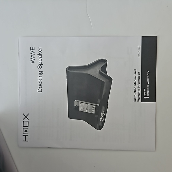 Wave audio docking speaker for ipad, iPhone, iPod - Picture 6 of 15